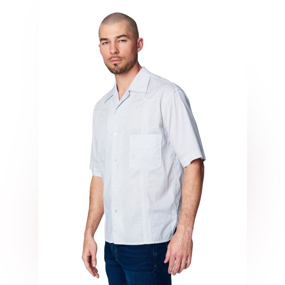 NWT! Blank NYC Happy to See Me Short Sleeve Shirt - Size Large
